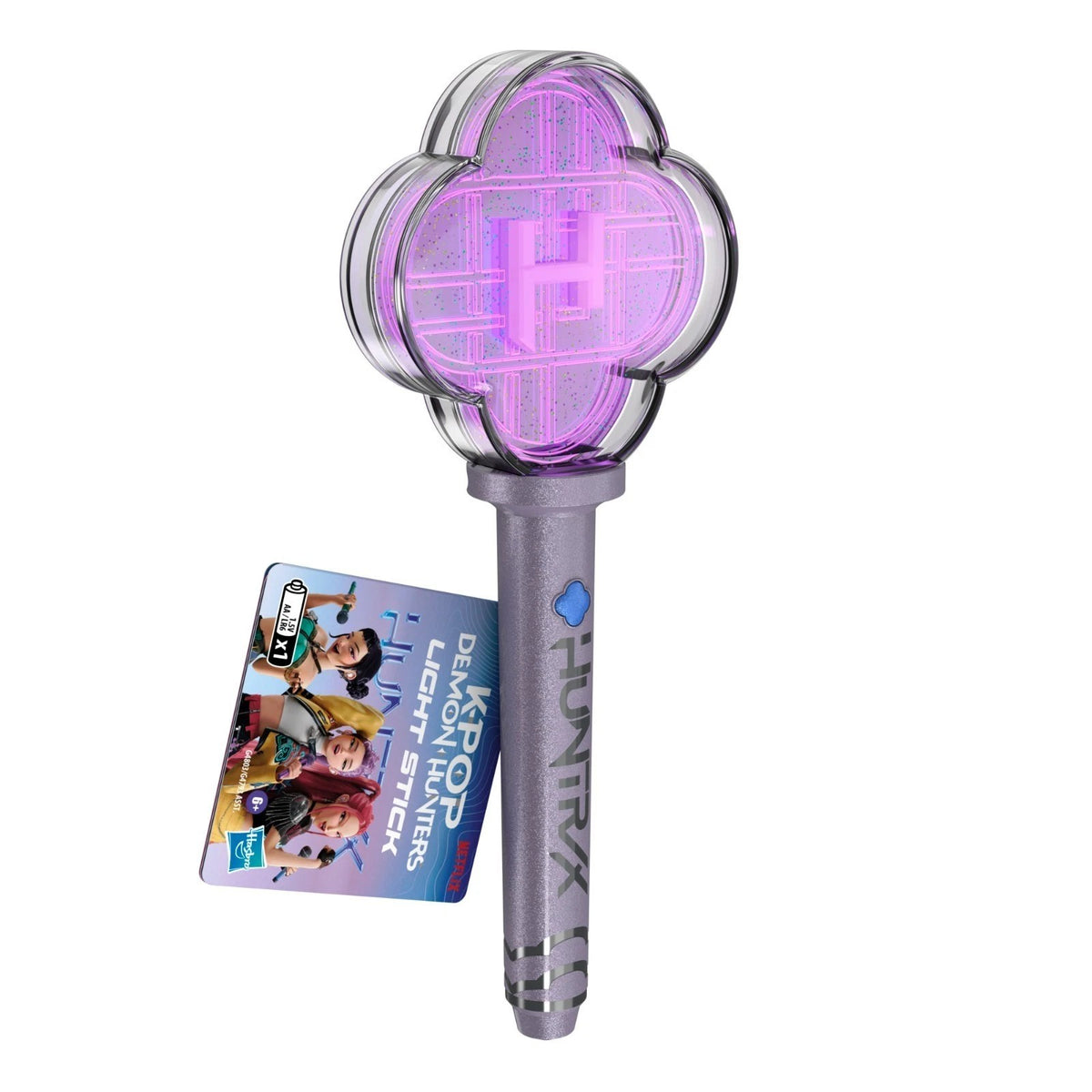 Hasbro KPop Demon Hunters HUNTR/X Light Stick con Luces Sincronizables