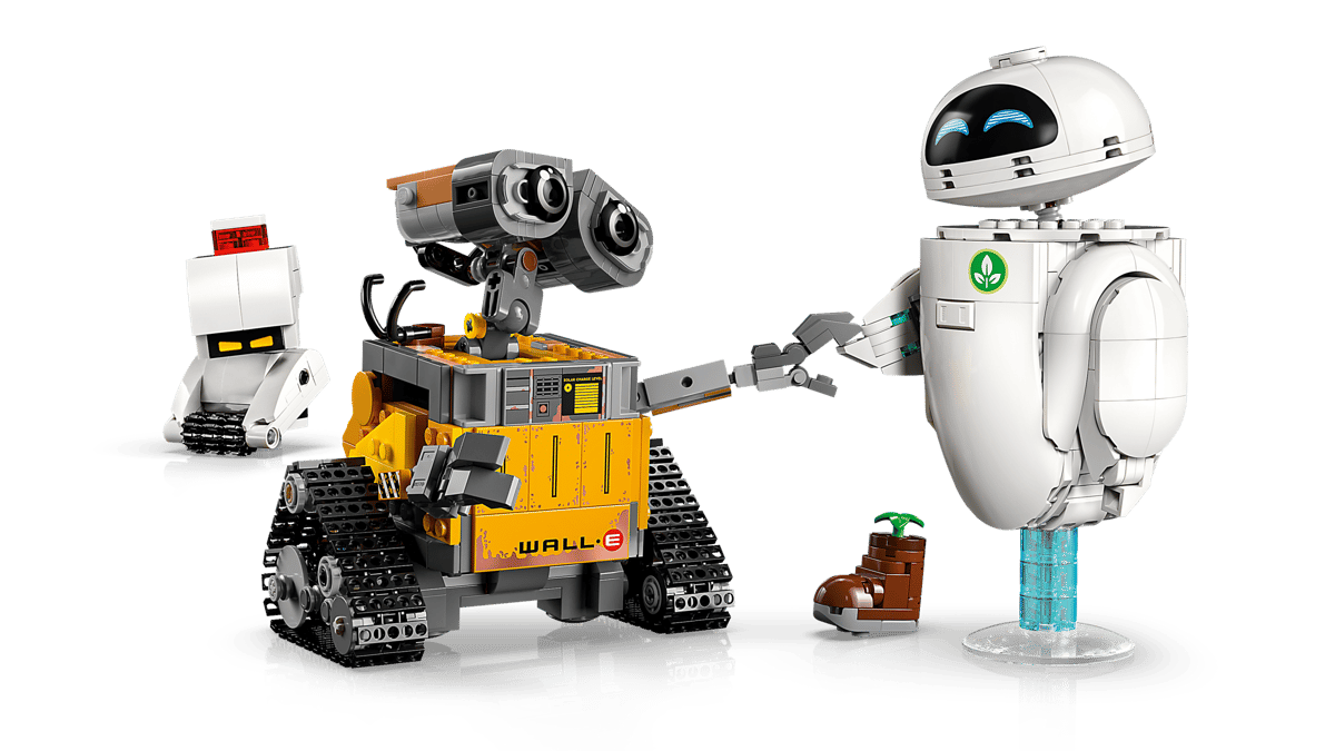 Wall-e Y Eve Lego Disney Classic