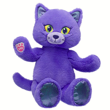 Peluche Gato Morado Build-a-bear