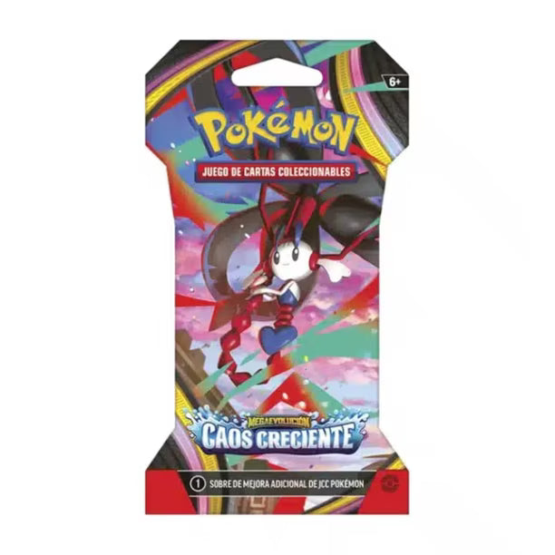 Pokemon Tcg Chaos Rising Sleeved Booster Esp