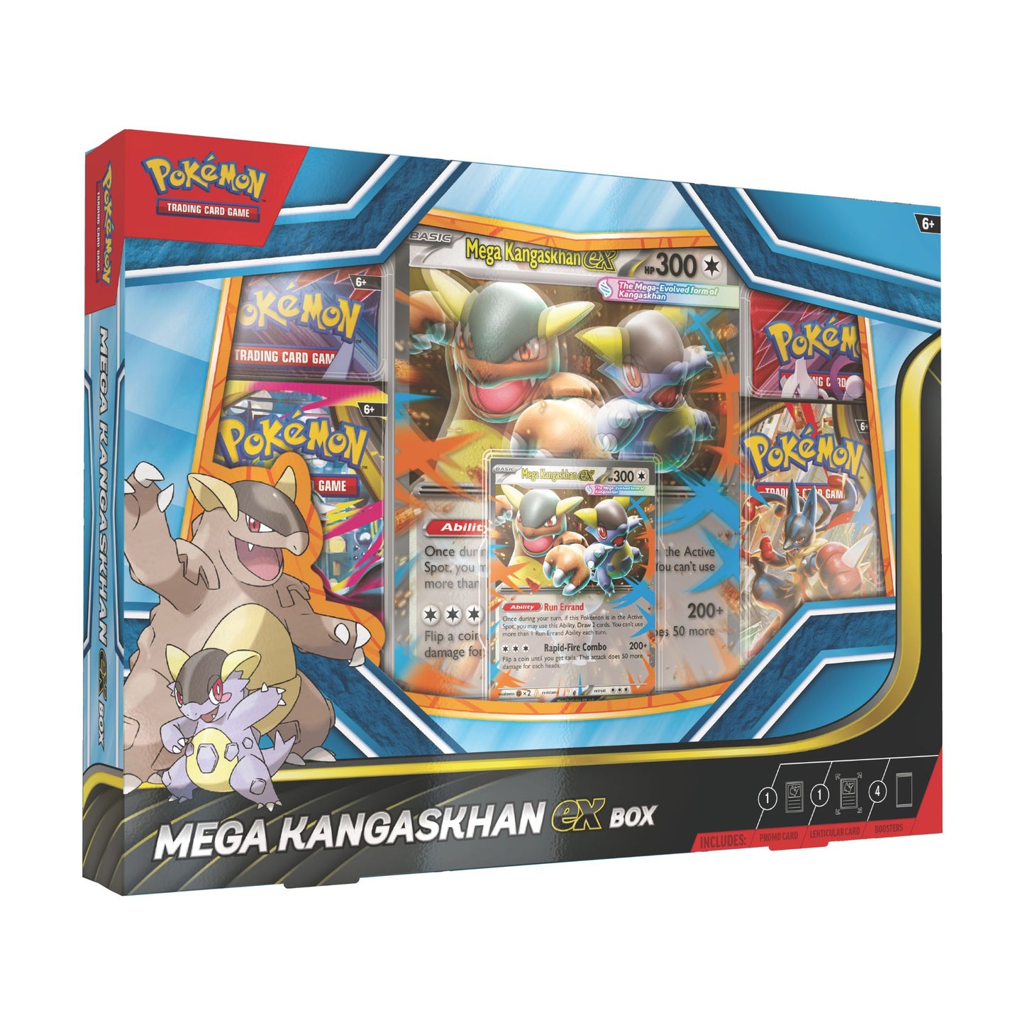 Pokémon Tcg Mega Kangaskhan Ex Box Español