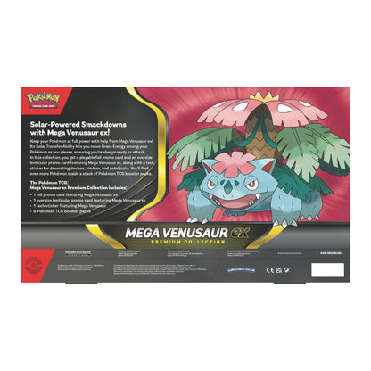 Pokémon Tcg Mega Venusaur Ex Premium Collection Inglés