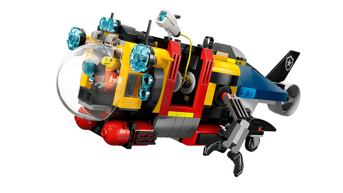 Remix Helicoptero Camion De Bomberos Y Submarino Lego City