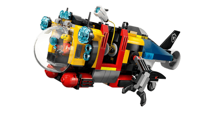 Remix Helicoptero Camion De Bomberos Y Submarino Lego City