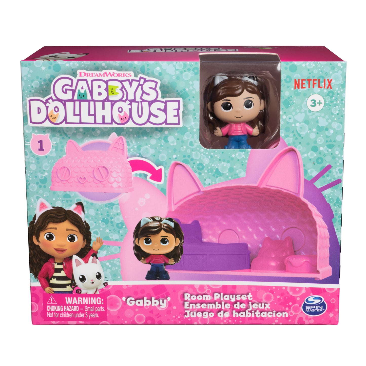 Gabby Dollhouse Set Juego Habitacion - Gabby Juego De Habitacion