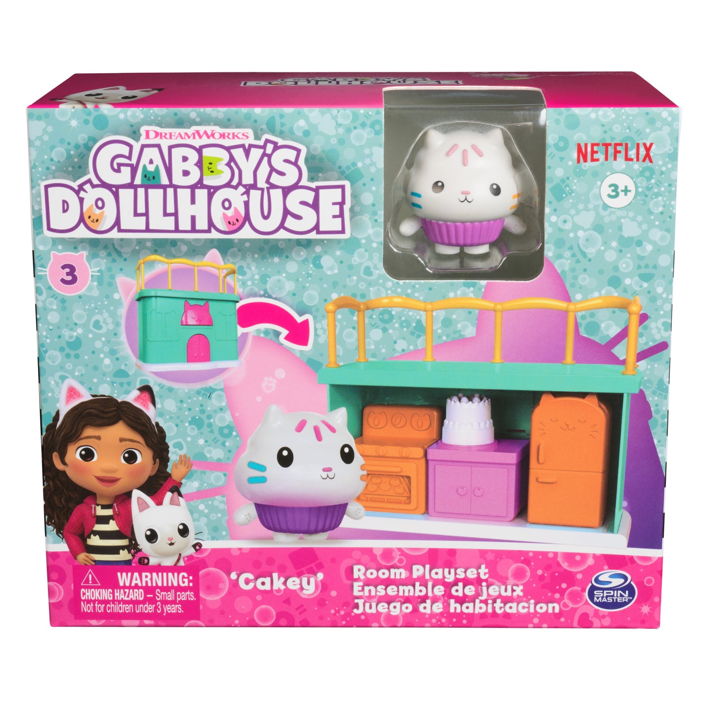 Gabby Dollhouse Set Juego Habitacion - Cakey Juego De Habitacion