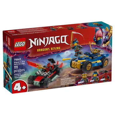 Desafio A Maxima Velocidad Rogue Vs Drix Lego Ninjago