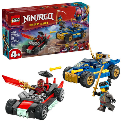 Desafio A Maxima Velocidad Rogue Vs Drix Lego Ninjago