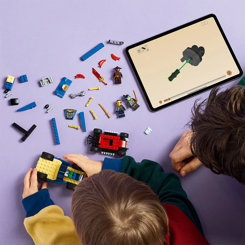 Desafio A Maxima Velocidad Rogue Vs Drix Lego Ninjago