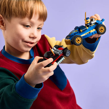 Desafio A Maxima Velocidad Rogue Vs Drix Lego Ninjago