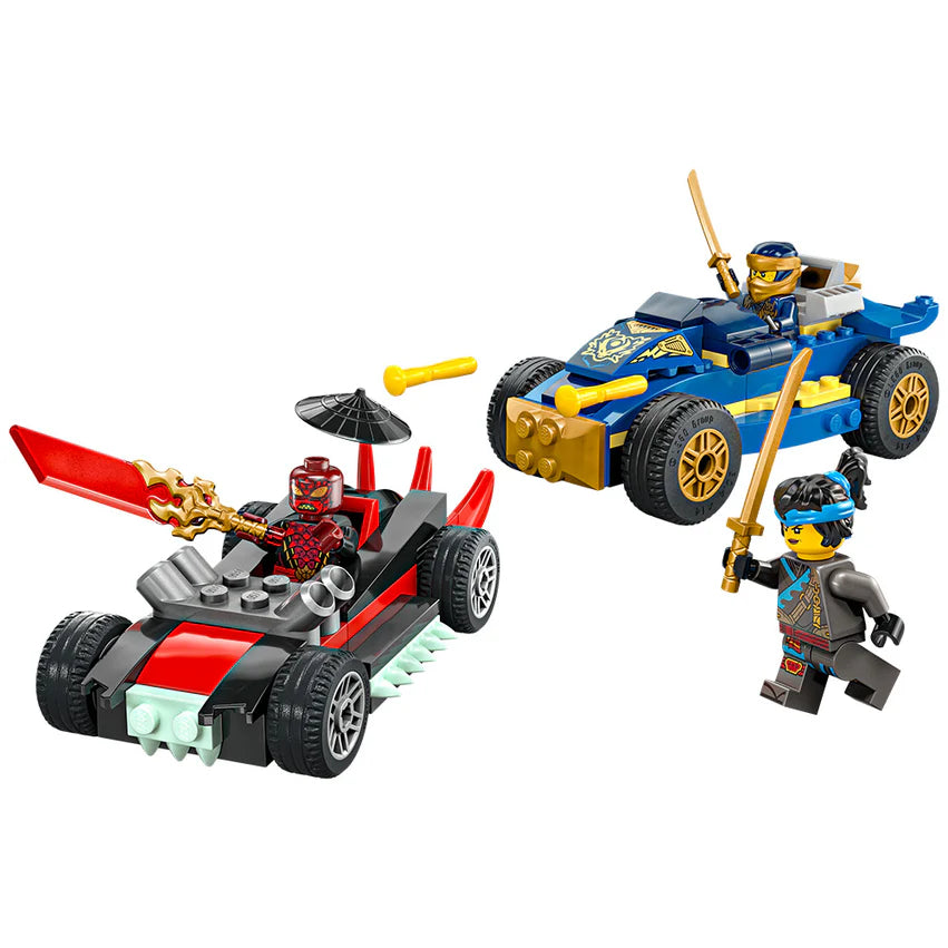 Desafio A Maxima Velocidad Rogue Vs Drix Lego Ninjago