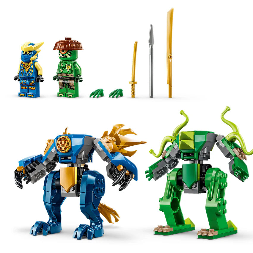Combate Del Meca-dragon De Jay Lego Ninjago