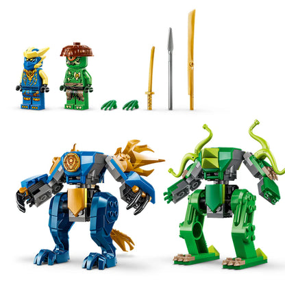Combate Del Meca-dragon De Jay Lego Ninjago