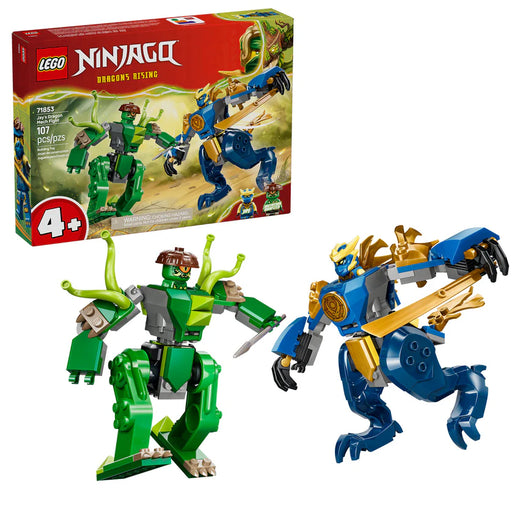 Combate Del Meca-dragon De Jay Lego Ninjago