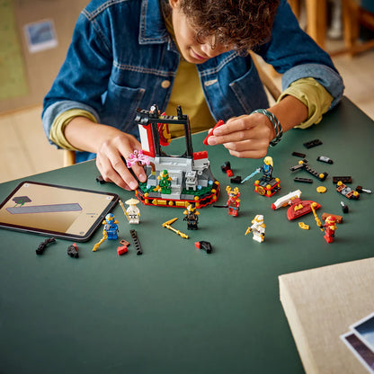 Exhibicion De Personajes Ninja 15 Aniversario Lego Ninjago