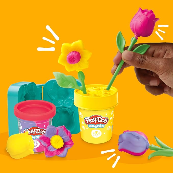 Play-doh Mini Pack De Flores - Tulipanes Y Narcisos