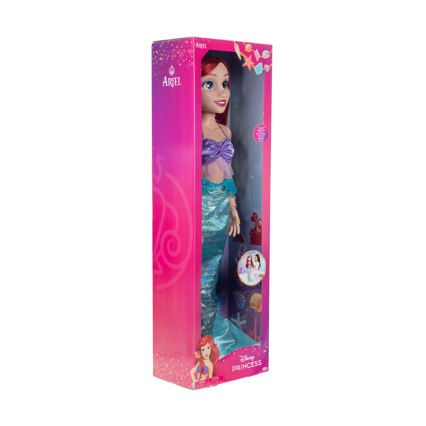 Muñeca My Size 90 Cm Ariel De Disney