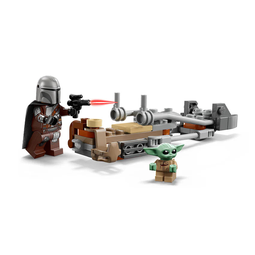 Moto Speeder Del Mandaloriano Y Grogu Lego Star Wars Tm