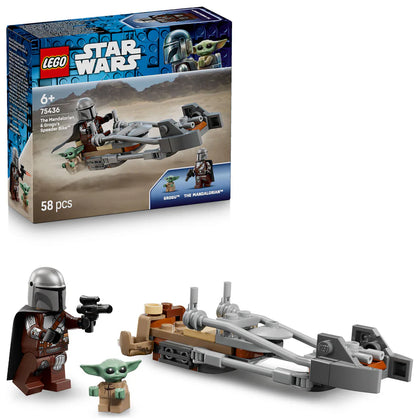 Moto Speeder Del Mandaloriano Y Grogu Lego Star Wars Tm