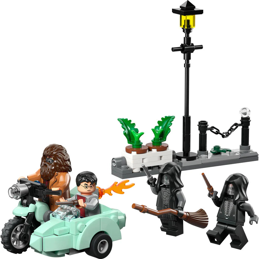 Hagrid Y Harry Escape De Privet Drive Lego Harry Potter Tm