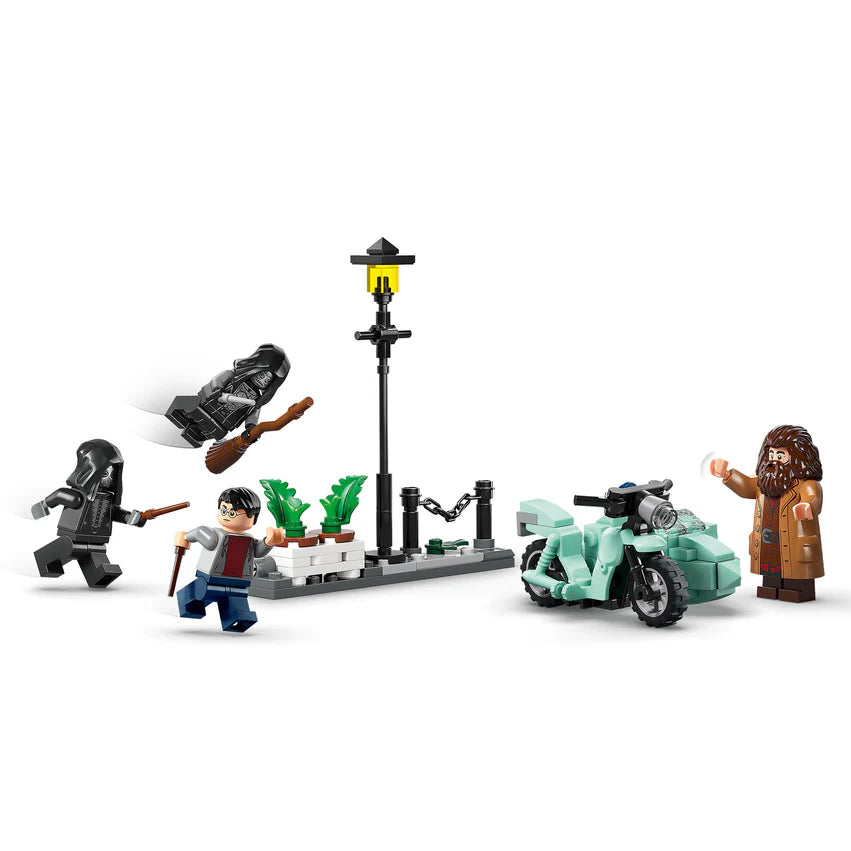 Hagrid Y Harry Escape De Privet Drive Lego Harry Potter Tm