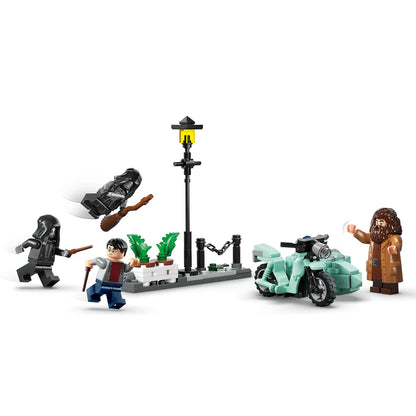 Hagrid Y Harry Escape De Privet Drive Lego Harry Potter Tm