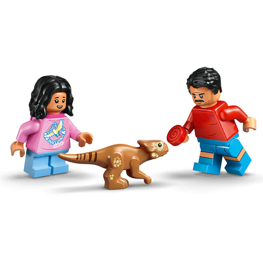Escape En Auto Todoterreno Y Raptor Al Acecho Lego Jurassic World