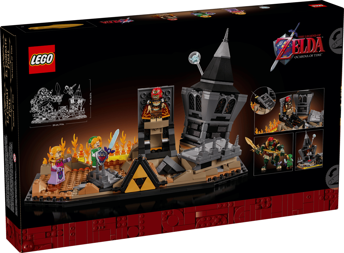 Ocarina Of Time El Combate Final Lego The Legend Of Zelda