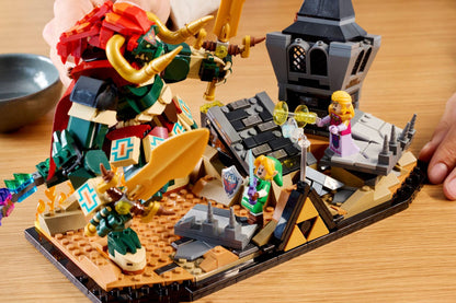 Ocarina Of Time El Combate Final Lego The Legend Of Zelda