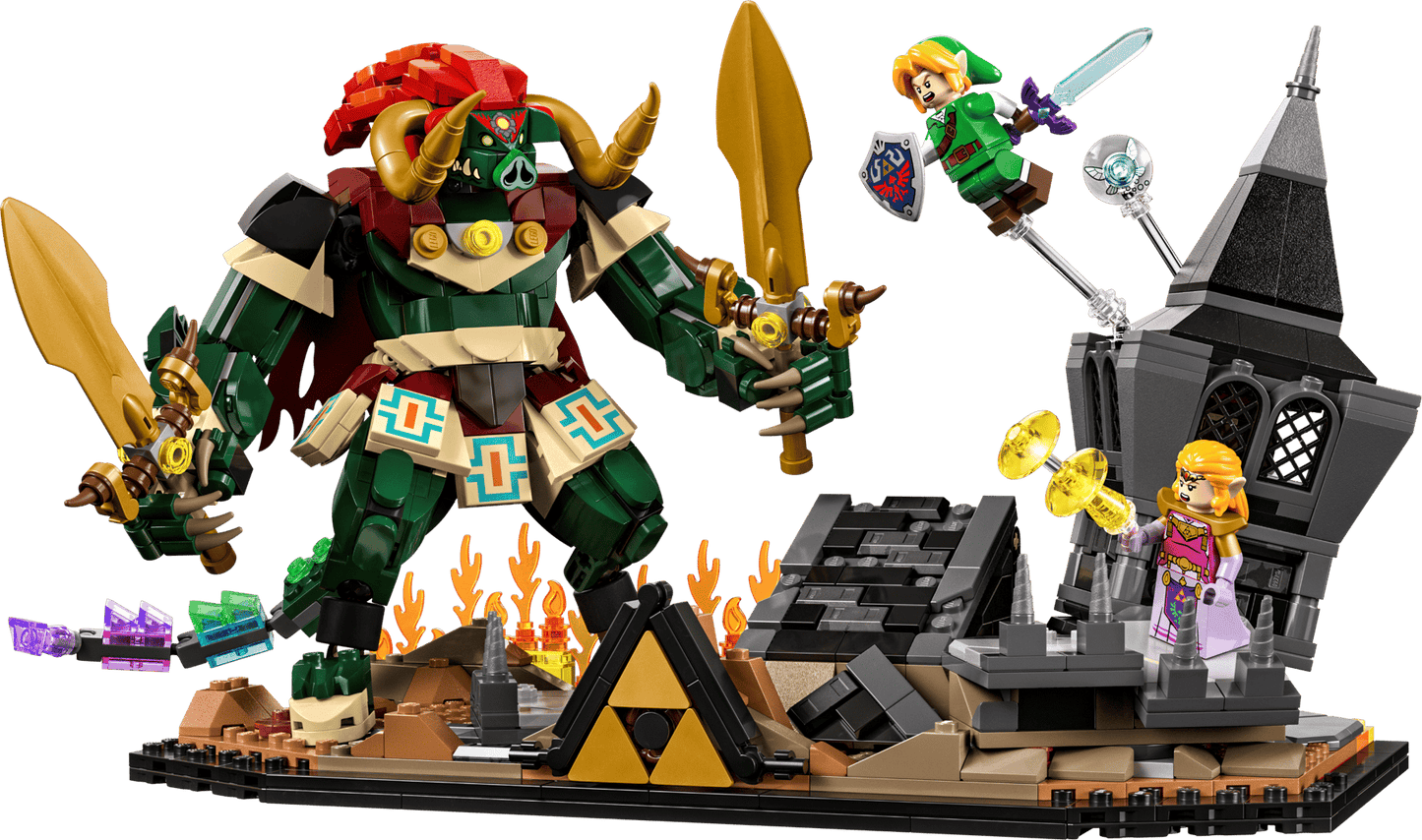 Ocarina Of Time El Combate Final Lego The Legend Of Zelda