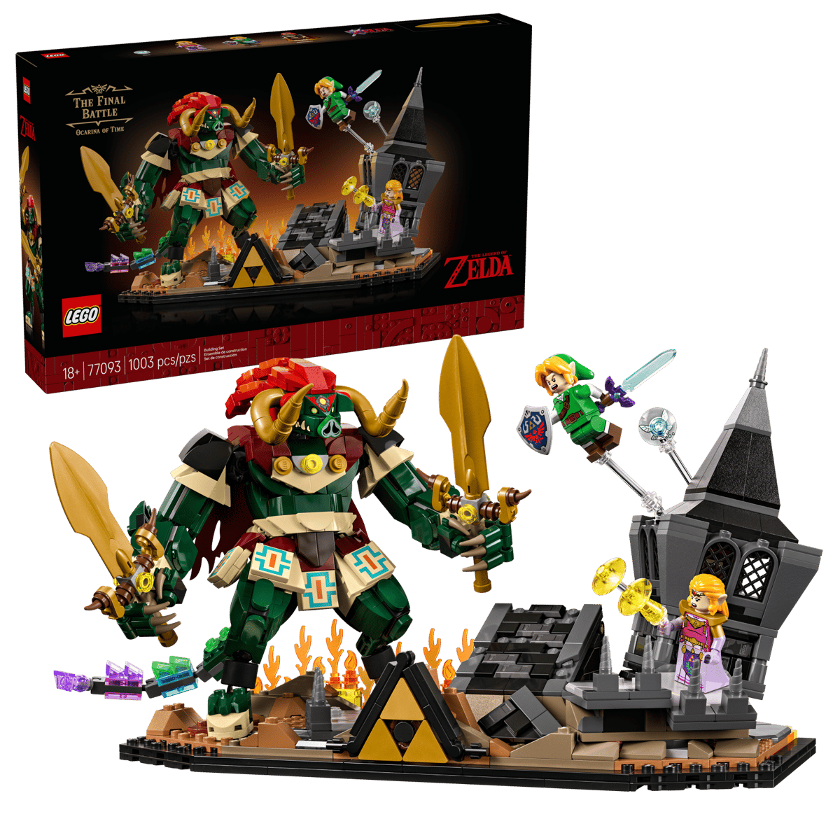 Ocarina Of Time El Combate Final Lego The Legend Of Zelda