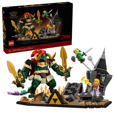 Ocarina Of Time El Combate Final Lego The Legend Of Zelda