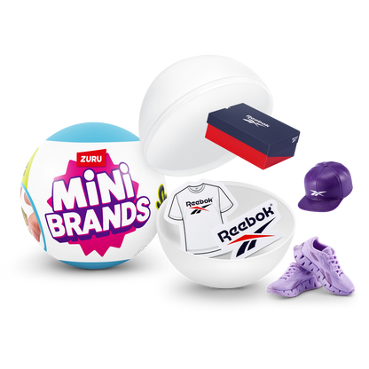 Bola Mini Brands Con 5 Sorpresas Serie Sneakers De Zuru