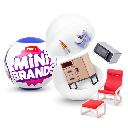 Bola Mini Brands Con 5 Sorpresas Serie Home De Zuru
