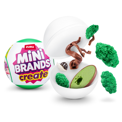 Bola Mini Brands Con 5 Sorpresas Serie Botánica De Zuru
