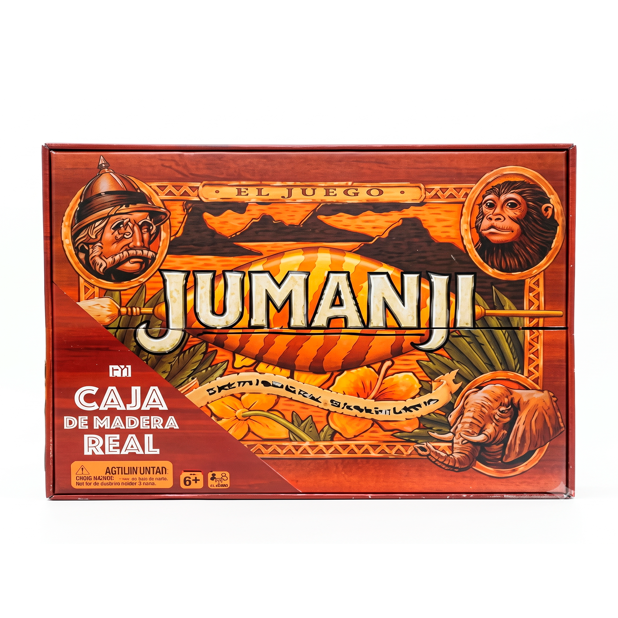 
                        Jumanji Edicion Clasica Caja Madera
                      