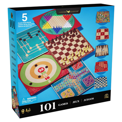 Juego de mesa Familiar Con 101 Juegos