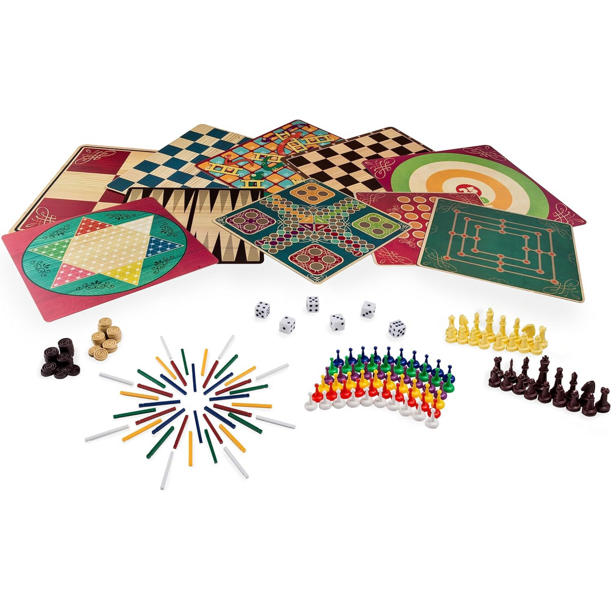 Juego de mesa Familiar Con 101 Juegos