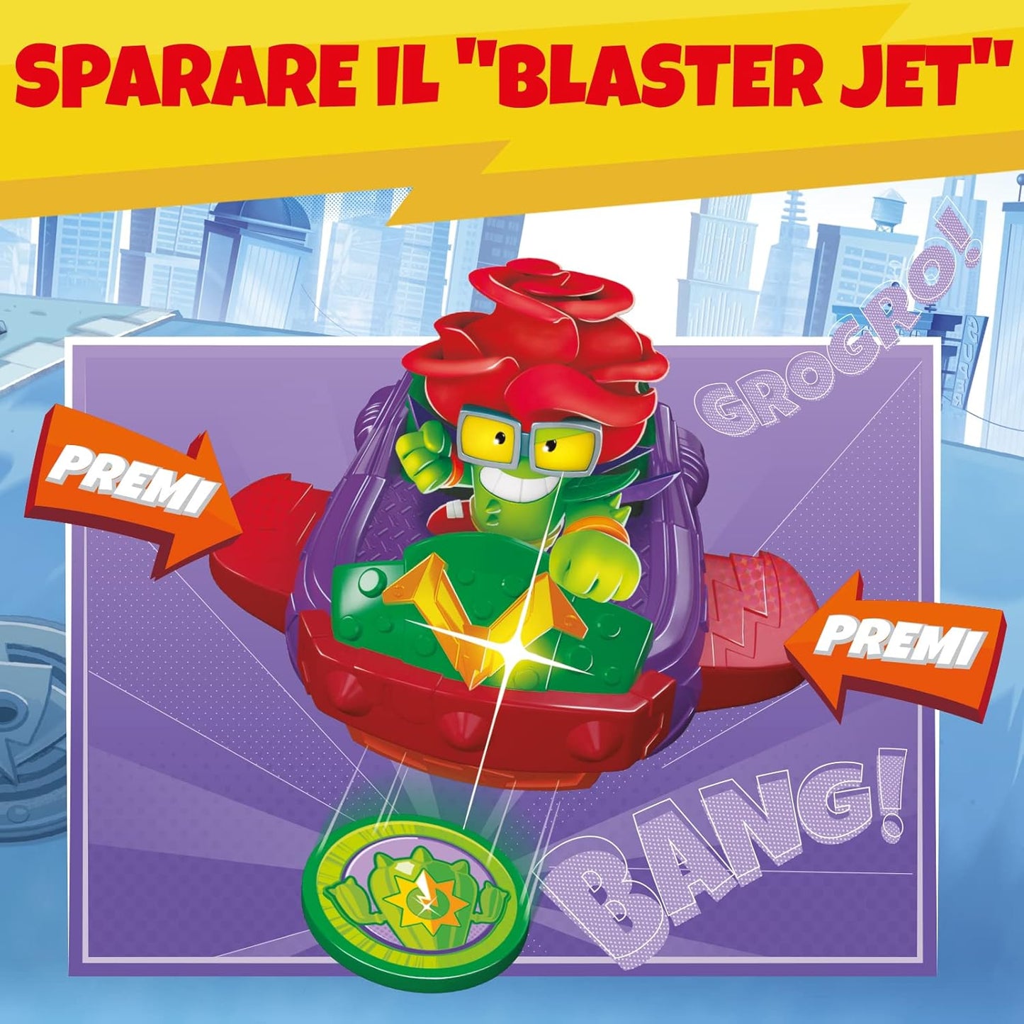 SuperThings Vehicle Spike Roller con Kazoom Kid y 3 Figuras Exclusivas