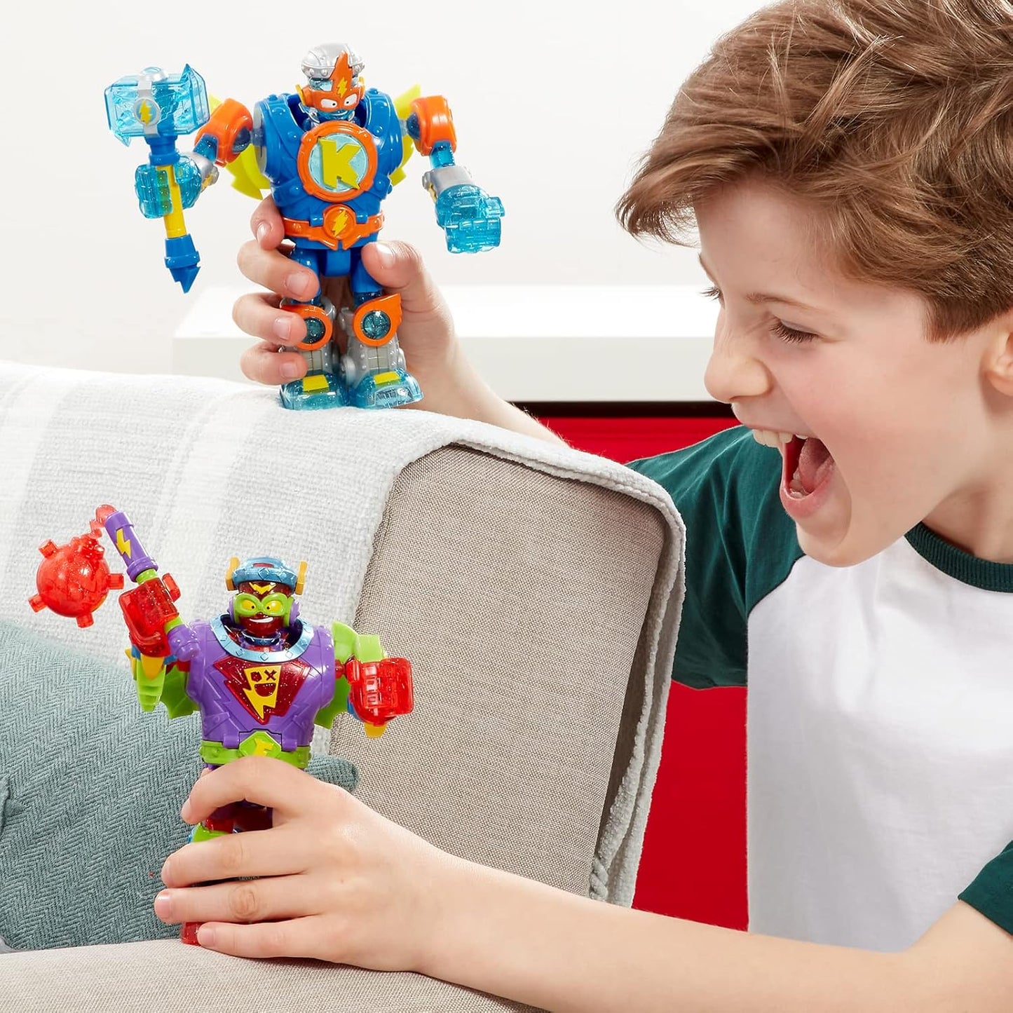 SuperThings Superbot Fury con Kazoom Kid y Figura Exclusiva
