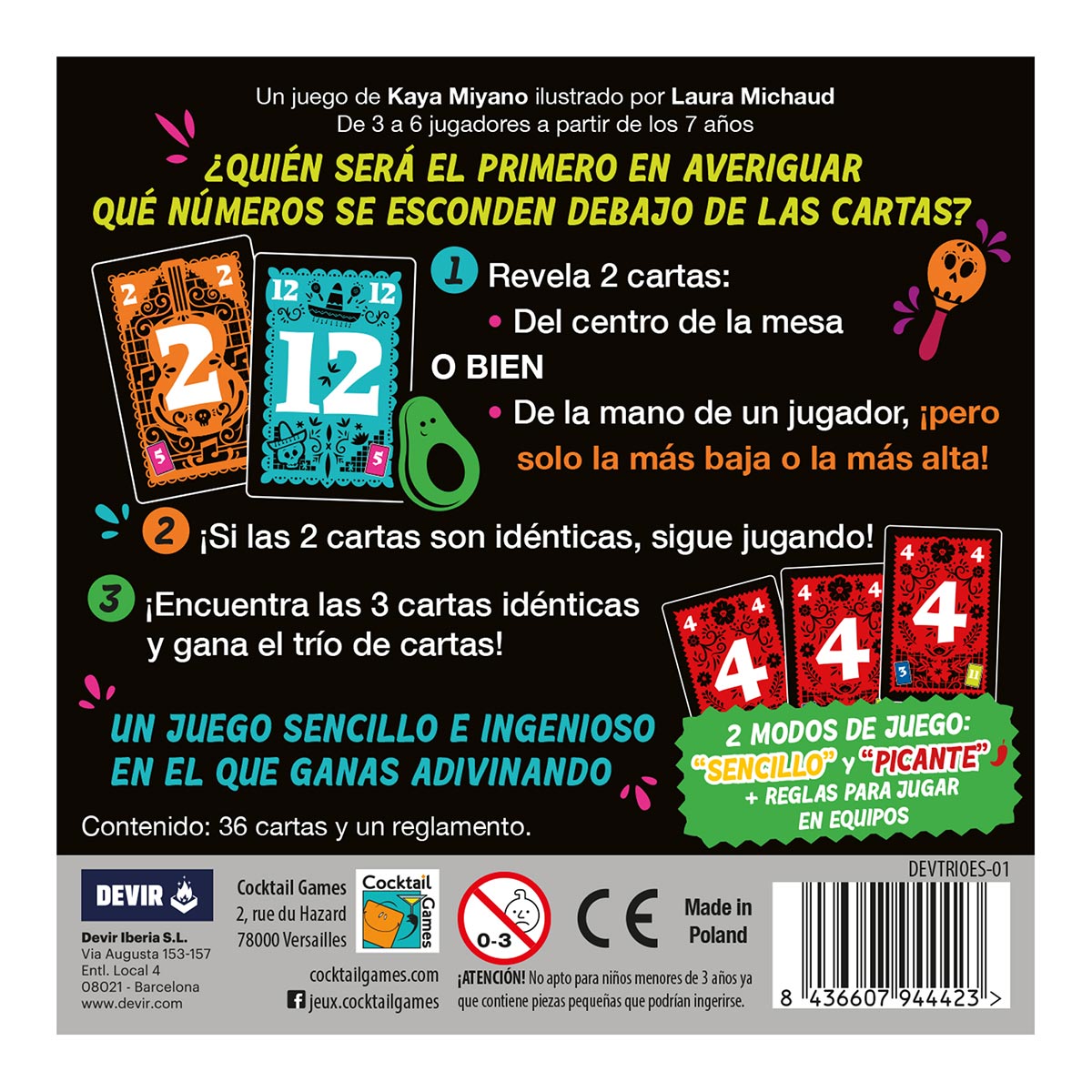 Trio Juego de mesa
