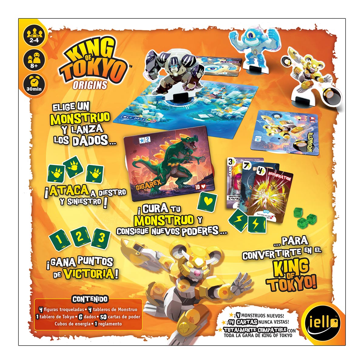 King Of Tokio Origins Juego de mesa