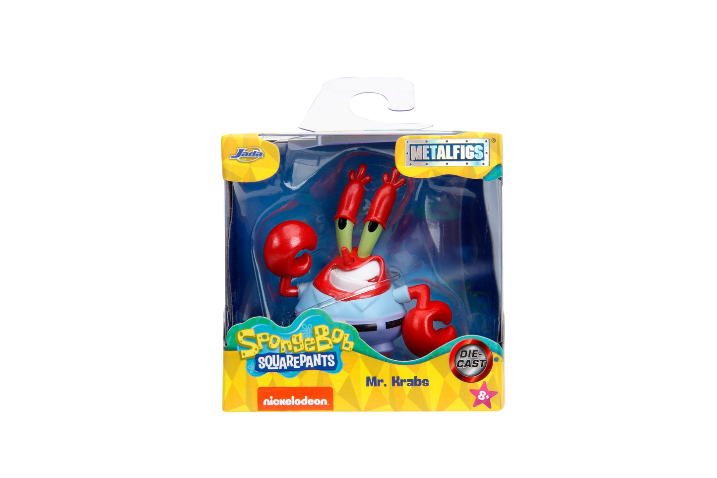 Figura Nickelodeon Metal 9 Cm Bob Esponja - Don Cangrejo