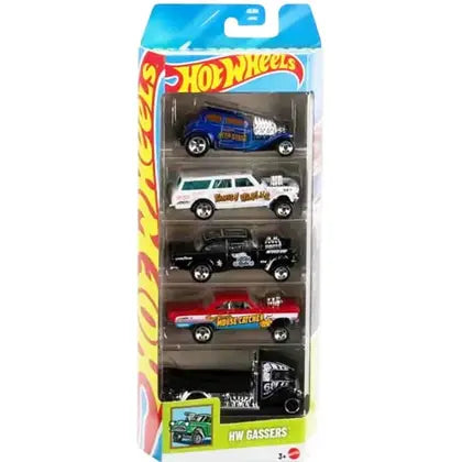 Pack 5 Autos Básicos Hot Wheels - Fórmula 1 HW Gassers
