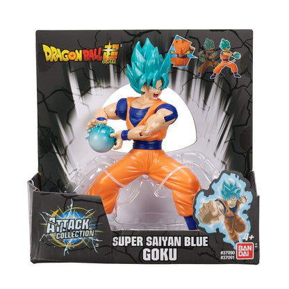 Figura 18 Cm Ataque Dragon Ball De Bandai - Super Saiyan Blue Goku