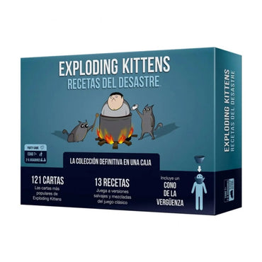 Juego De Mesa Exploding Kittens Recetas Del Desastre