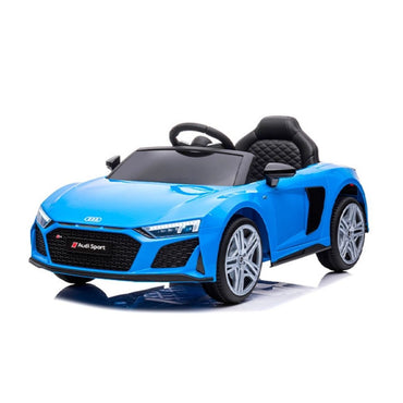 Auto A Batería Audi R8 Spyder Azul De 12V De 2 Motores Con Control Remoto