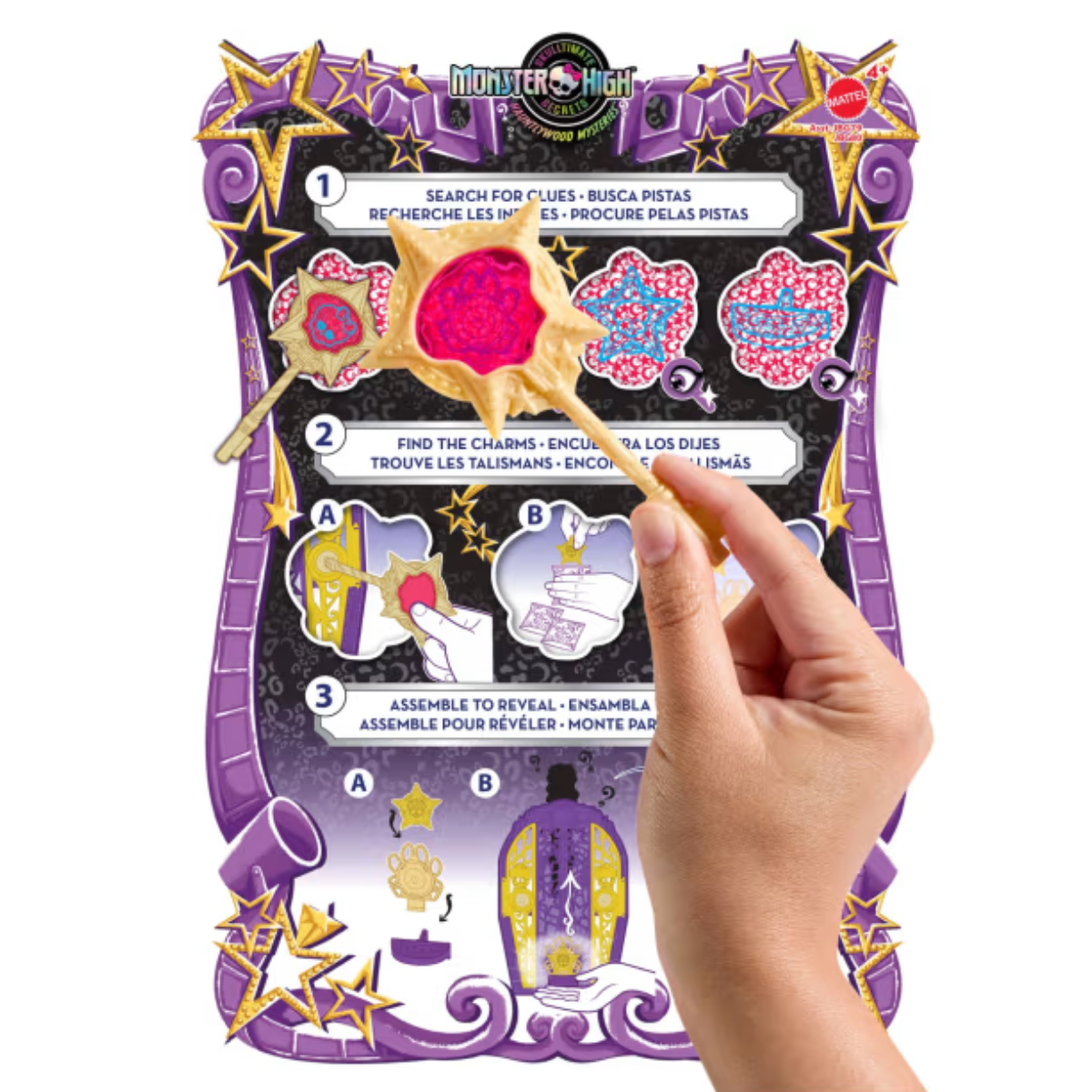 Monster High Muñeca Skulltimate Secrets Hauntlywood Sorpresa - Clawdeen Wolf