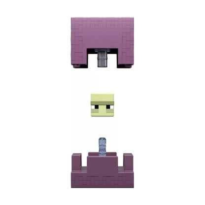 Minecraft Core Figura De 8Cm Con Crafting - Shulker