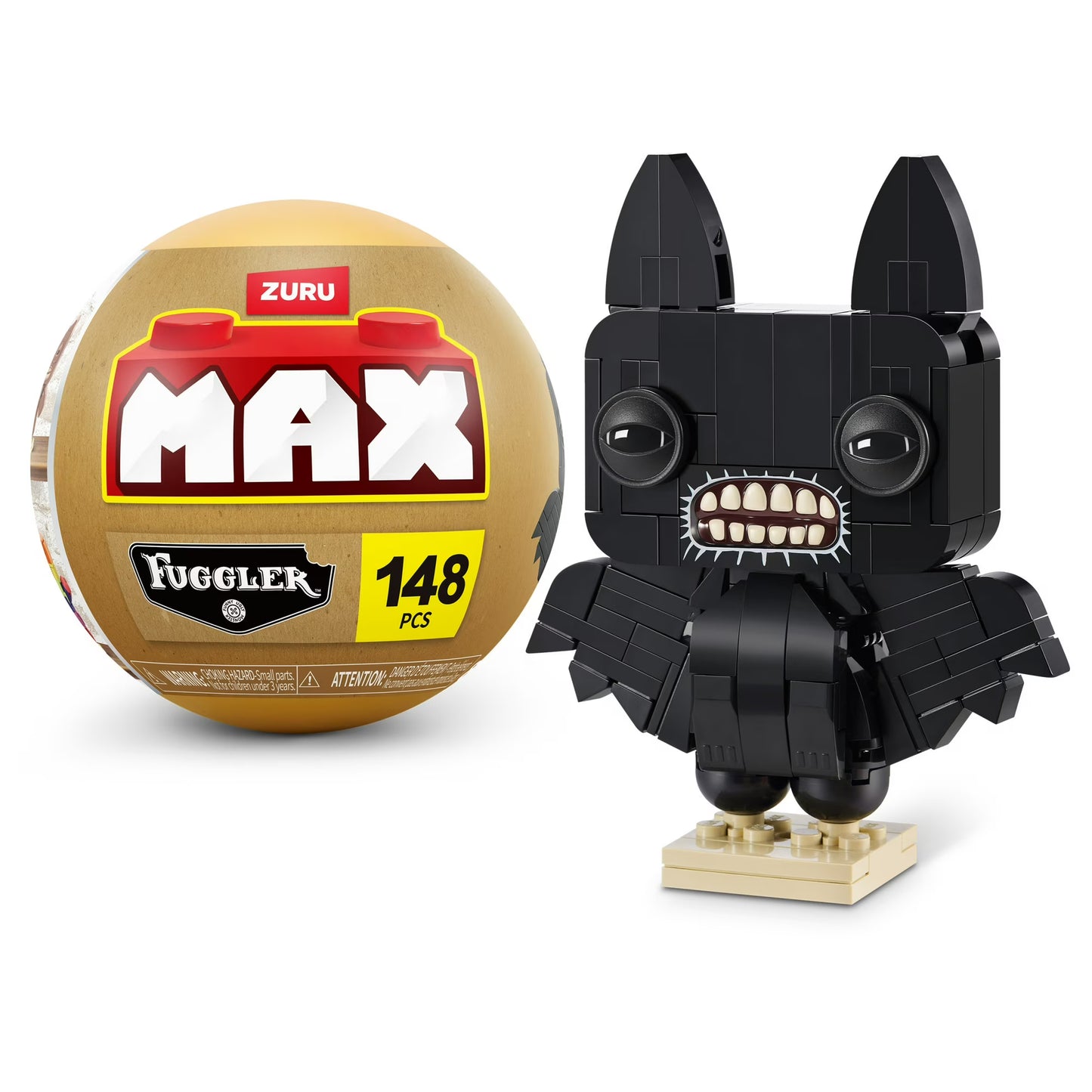 Set Bloques Premium Fuggler Max - Con Diferentes Modelos De Piezas - Negro